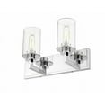 thumbnail image 4 of Z Lite 462-2V-BN Savannah 2 Light Vanity, Brushed Nickel - 10.25 x 16.25 x 5.5 in., 4 of 7
