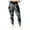 Black, variant on Women's Sculpting Ruched Lifting Yoga Pants High Waist Stretchy Workout Leggings for Fitness Multicolor L