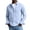 Sky Blue, variant on Men's Long Sleeve Shirt Casual Dress Shirts Regular Fit Button-Down Collar Business with Chest Pocket Breathable Tops