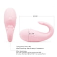 thumbnail image 3 of Anal Dildo Adultos Vibrador Delgado Y Discreto Intensas OndaHA859, 3 of 5