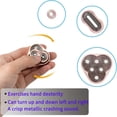 thumbnail image 4 of QualitChoice Adults Portable for Spinning Toy Home Office School Anxieties Relief Sliding Block Fingertip Decompression Plaything Bronze, 4 of 6