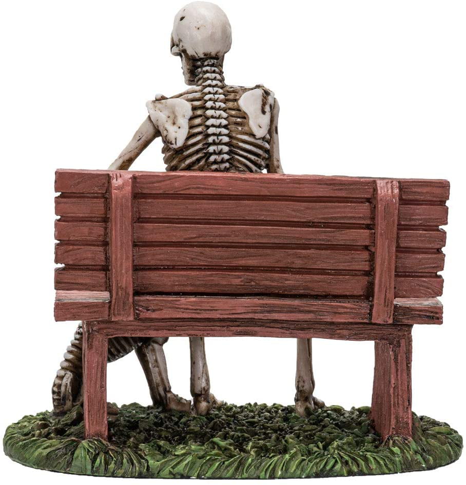 Ebros DOD Love Never Dies Skeleton Man Patting His Dog By Park Bench  Figurine - Walmart.com