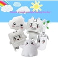 thumbnail image 3 of Tadina Toy Glow In The Dark Toy Ghosty Sticky N' Canny Plush Dolls Detachable Anime Plush Soft Stuff, 3 of 5