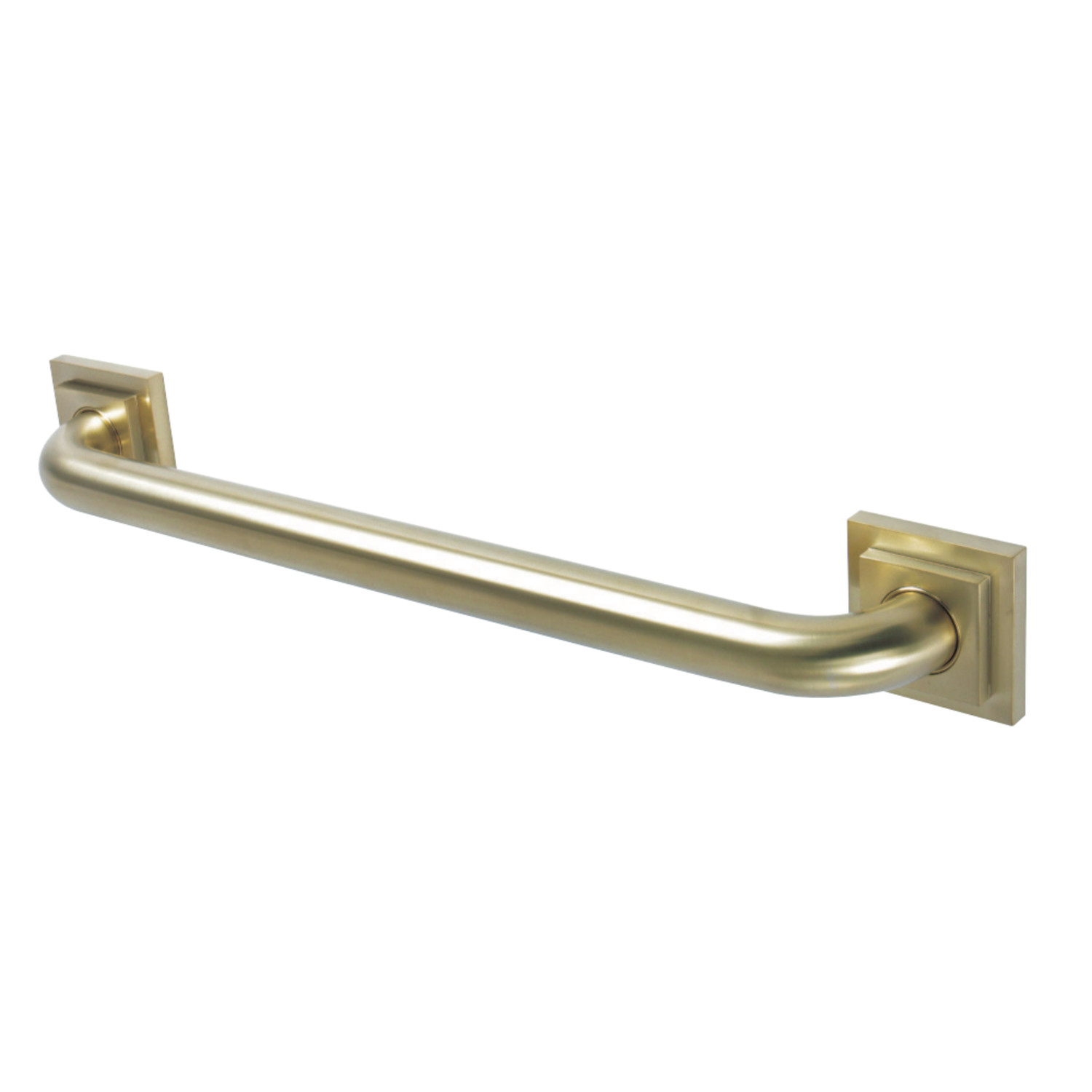 Kingston Brass DR614187 Claremont 18" Decorative Grab Bar, Brushed