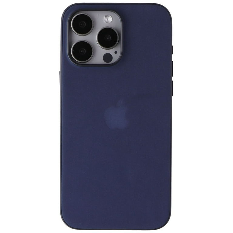 Apple iPhone 15 Pro Max FineWoven Case with MagSafe - Pacific Blue