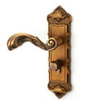 thumbnail image 5 of Fichiouy Retro Copper Lever Door Lock European Style Home Entry Handle Knob Lockset, 5 of 9
