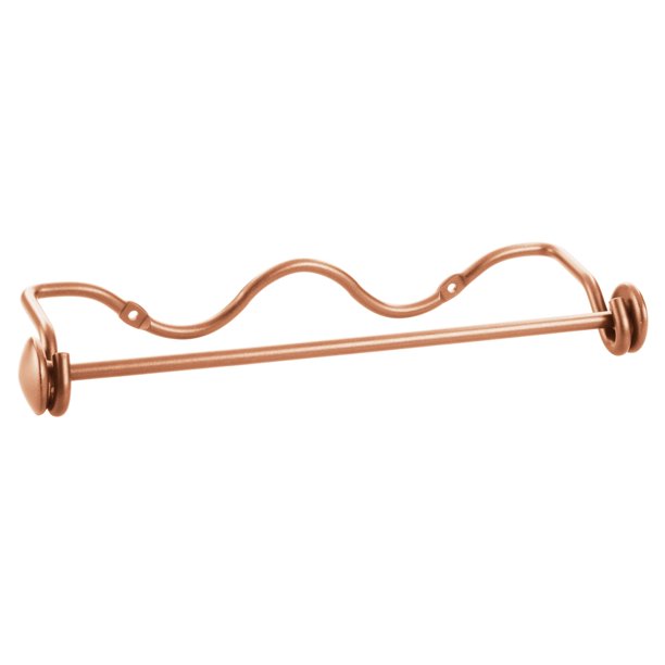 mDesign Versatile Metal Wall Mount Paper Towel Holder & Dispenser