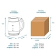 thumbnail image 4 of Hervidor de Vidrio Atvio Home 1.7L 1100 W Mod. KEGX8021B Negro, 4 of 4