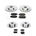 thumbnail image 3 of PowerStop Front and Rear Z23 Evolution Sport Carbon-Fiber Ceramic Brake Pad and Drilled & Slotted Rotor Kit Fits: HONDA Select Models K6171, 3 of 10