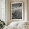 thumbnail image 6 of Up in the Air - Tucson Arizona Photography Black and White Airplane Scenic Desert Nature Landscape Unframed Wall Art Print 36 x 48 inches, 6 of 13