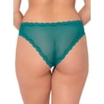 thumbnail image 3 of Smart & Sexy Women's Lace Trim Cheeky Panties, 2-pack, Style-SA1377, 3 of 6
