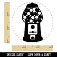 thumbnail image 2 of Gumball Machine Self-Inking Rubber Stamp Ink Stamper - Yellow Ink - Small 3/4 Inch, 2 of 7