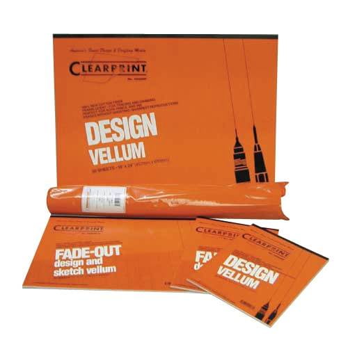 Heavyweight Archival Quality Vellum Paper 100 Sheet Roll Clearprint