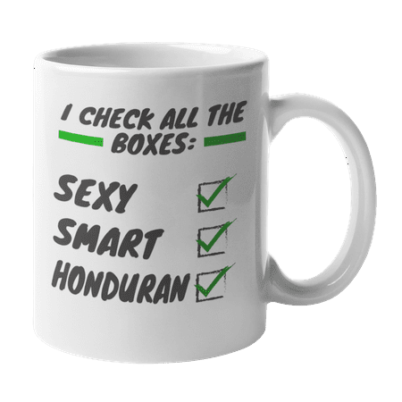 

Smart Honduran Honduras Themed Coffee & Tea Gift Mug (11oz)