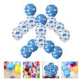 thumbnail image 2 of Shisuyan Balloons Blue 50Pcs 4.7X2.4In, 2 of 9