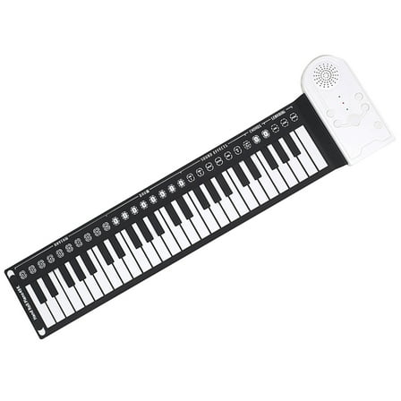Greenadscape 1 Set Foldable Roll-Up Piano for Musical Education and Home Use