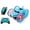 Blue dual, variant on Amphibious Waterproof RC Stunt Car, Gesture Controlled RC Truck with Lights for Kids Gifts(Green)