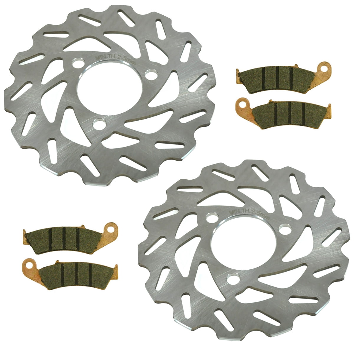 Front And Rear Brake Pads For Honda Sportrax TRX250 X TRX250X - Foto 12