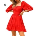 thumbnail image 4 of Jumpingount Vestido de verano sin espalda con hombros descubiertos para mujer, vestidos informales para fiesta y niña, ropa de calle, ropa de Type3 NO3, 4 of 5