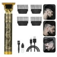 thumbnail image 1 of Cordless Hair Clipper, Zero Gapped T-Blade Trimmer Rechargeable Beard Trimmer, Professional Hair Clippers with 4 Guide Combs Hair Grooming Set for Men, 1 of 7