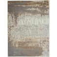 thumbnail image 3 of Nourison Elation Modern Abstract Grey Ivory 4' x 6' Area Rug, (4' x 6'), 3 of 9