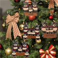 thumbnail image 4 of Naiovety Christmas Tree Pendant Home Interesting Xmas Decor Decorations Pendants Hanging Holiday Scene Prop Layout Bears DIY Indoor Kits de decoración para fiestas No.2, 4 of 6