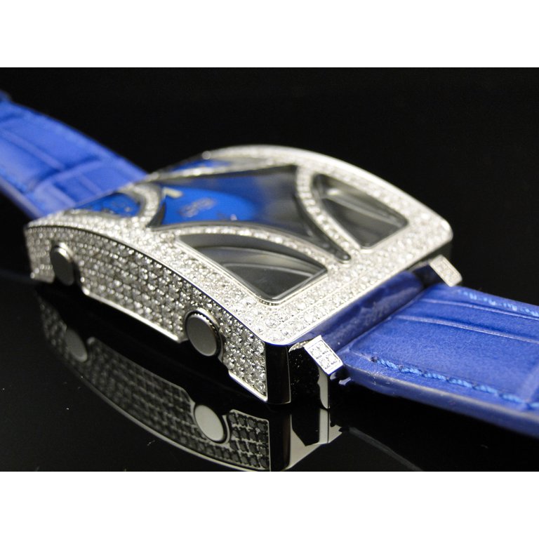 Other Ice Tek Quintempo II Diamond Watch 7.5 Ct Blue