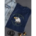 thumbnail image 3 of Great Experience Eagle T-Shirt Women -Image by Shutterstock, Female Medium, 3 of 4