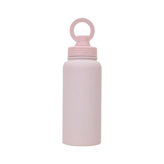 Ciwanning Outdoor Insulated Sports Water Bottle Magnetic Phone Mount Lid High Capacity 1000ml Stainless Steel Vacuums Flask