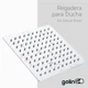 thumbnail image 2 of Regadera Cuadrada 10 Baño Ducha Lluvia Solvex Cromada Solvex SP-50020, 2 of 2
