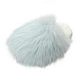 thumbnail image 2 of Xfvqtps Fluffy Slippers for Women Winter Warm Slip on Solid Color Furry Cozy Indoor and Outdoor Plush Shoes Blue, 2 of 6