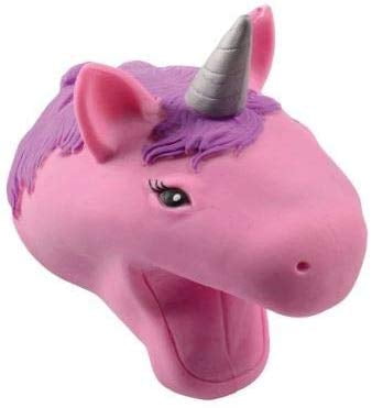 rubber unicorn hand puppet