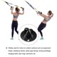 thumbnail image 5 of Pared Montaje Soporte, 2 Agujeros X Montaje Techo Gancho con 2 Autoperforantes Tornillos para Suspensión Correas Yoga Columpio Resistencia Bandas, Negro Unique Bargains accesorios para máquinas de ejercicio, 5 of 5
