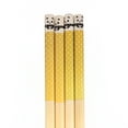 thumbnail image 2 of BambooMN Premium Reusable Japanese Bamboo Chopsticks, Polka Dot Panda, 9.5 inch - Yellow - 36 Pairs, 2 of 6