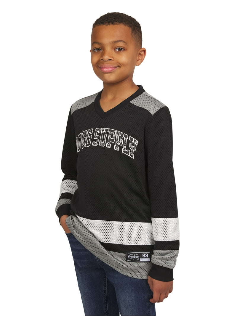 Dogg Supply V-Neck Mesh Hockey Jersey - Snoop Dogg Design