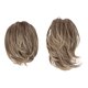 thumbnail image 1 of Moño desordenado de 8 pulgadas con alambre metálico flexible - Extensiones de pelo con clip, extensión de coleta lisa natural para peinados de mujer, 1 of 2