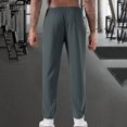 thumbnail image 5 of CHGBMOK Mens Sweatpants Fleece Wide Leg Sweatpants with Pockets Open Bottom Workout Sweatpants for Men Sizes XS-2XL, 5 of 5