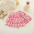 thumbnail image 2 of TAIAOJING Girls Summer Shorts With Prints Elastic Waist Comfortable Casual Outfits Sets For Toddlers Age For Daily Wear Birthday 3-4Y, 2 of 4