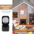 thumbnail image 3 of BRIGHTFUFU Simulation Kitchen Appliance Tiny House Rice Cooker Black ABS 1Set, 3 of 4
