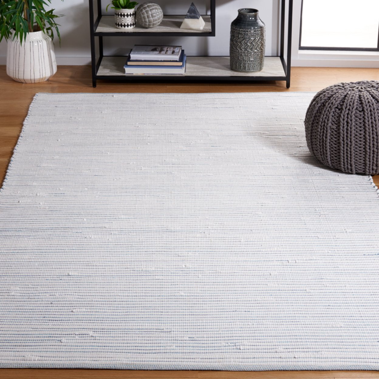 SAFAVIEH Montage Gladwyn Geometric Indoor/Outdoor Runner Rug, Rust/Ivory, 2' x 10'