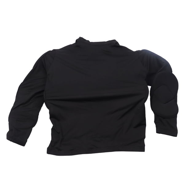 Camiseta Acolchada De Jersey De Manga Larga Protección Del Bazo De Alta Elasticidad De Secado Rápido Camiseta De Fútbol Acolchada De Jersey De Talla L Para Competición Para ANGGREK Otros
