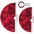 thumbnail image 3 of FMSHPON Halloween Xmas Christmas Tree Skirt Stand Mat for Holiday Party Decoration Indoor Outdoor 36 inches, 3 of 6