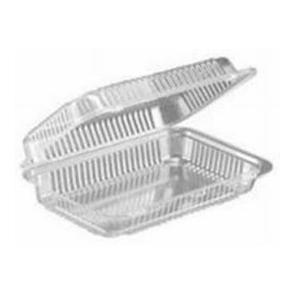 Inline SLP30 36 oz Hinged Container Pete, Clear - Case of 300