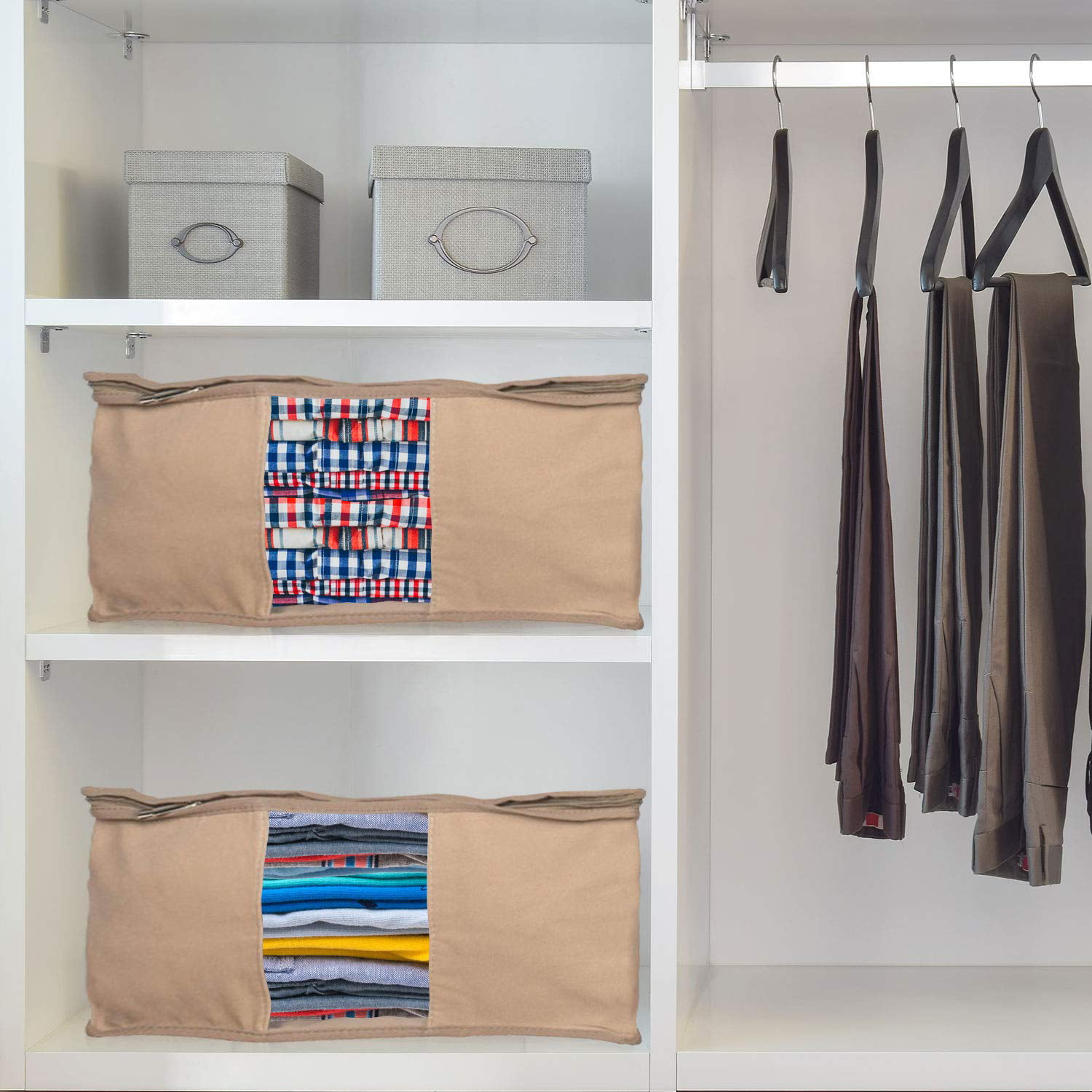 Richard's Homewares - Cedar-Lined Clothing Storage Bags - 18 x 14 x 8 -  2