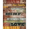 thumbnail image 2 of Grey, Jace 26x31 Black Ornate Wood Framed with Double Matting Museum Art Print Titled - Dream Big, 2 of 4