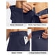 thumbnail image 4 of Pantalones deportivos de golf Soothfeel para hombre, color azul marino, Slim Fit S, 4 of 6
