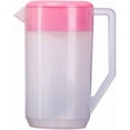 thumbnail image 1 of HUGFEGWE Water Jugs for Cold Drinks Pitcher Glass Water Bottles Fridge Juice Container Large Water Filter Dispenser Beverage Jar Cold Water Kettle Juice Pot Iced Coffee Maker with Cover CJB91-136263, 1 of 9