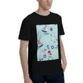 thumbnail image 2 of Bingfone Sailboats Anchors Men'S Loose Fit Short-Sleeve Pocket T-Shirt, 2 of 7