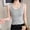 Gray, variant on Women's Ribbed Sleeveless One Size Top Racerback Slim Fit Stretch Basic Casual Tank Tops Yellow