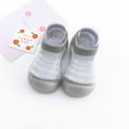 thumbnail image 2 of MuZeFu Kids Non Slip Socks Grip Ankle Sticky Toddler Sock Toddler Baby Boys Girls Cute Fashion Stripe Hollow Out Breathable Soft Non-slip Toddler Shoes, 2 of 4